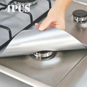 Kitchen Accessories Stove Burner Cover Non-stick Reusable Stovetop Burner Liner Protector Gas Range Protection Cleaning pad