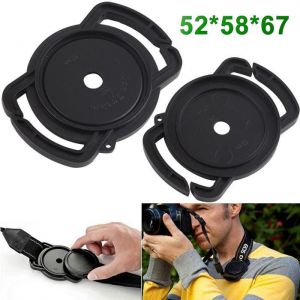 Lens cap45.5mm 49mm 62mm 43mm 55mm 52mm 58mm 67mm 72mm 77mm 82mm Universal Lens Cap Camera Buckle Lens Cap Holder Keeper