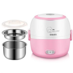 Rice Cooker Thermal Heating Electric Lunch Box  Portable Food Steamer Cooking Container Meal Lunchbox Warmer