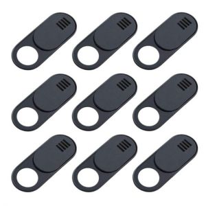 New 9PCS Webcam Cover Slide, Ultra Thin Round Hole Laptop Camera Cover Slide Blocker for Computer  Pro IMac PC