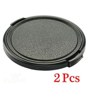KnightX 2pcs/lot 49mm 52mm 58mm 49 52mm 55mm 67mm 62mm Camera Lens Cap Protection Cover Lens Front Cap for canon nikon DSLR Lens