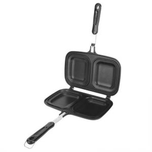 Cast Aluminium Breakfast Double Sided Non-Stick Frying Pan Kitchen Cooking Utensil Tool for Home Kitchen Restaurant Hotel
