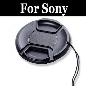 Center Pinch Cap Cover Withoutlogo+ Rope For Sony Cyber shot DSC H200 H300 H400 H55 H70 H90 HX100V HX10V HX200V HX20V HX300