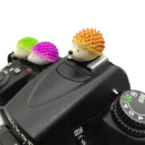 3D Hedgehog Camera Flashlight Hot Shoe hotshoe cover For Canon Nikon Fujifilm Samsung Panasonic Leica Olympus