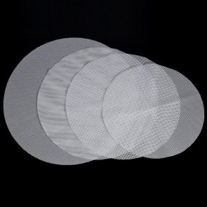 Non-stick Silicone Steamer Mats Steamer Net Round Dumpling Baking Mat For Quick-frozen Steaming And Boiling Kitchen Accessories