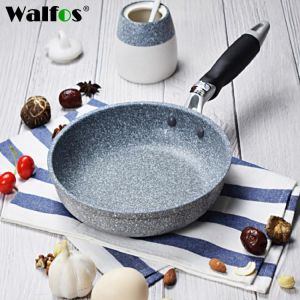 WALFOS Frying Pan  Wok Pan Non-Stick Pan Skillet Cauldron Induction Cooker Frying Pans Pancake Pan Egg Pan Gas Stove Home Garden