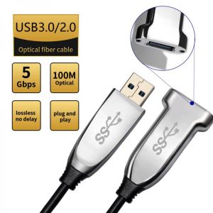 optical fiber usb to usb 3.0/2.0 extension cable 5Gbps high speed data cable 5m 15m 50m male to female usb 3.0/2.0 optical cable