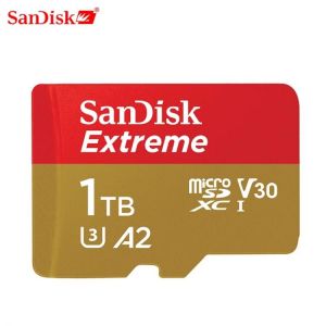 Free Shipping SanDisk Extreme MicroSD Card U3 A2 Memory Card V30  32G 64G 128G 256GB Original TF Card A1 for Camera 512g 1T SDXC