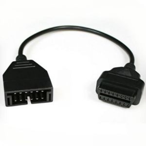 Car Dignotsic Scanner Cord for g-m 12 Pin 12Pin Male OBD 2 16 Pin Female Connector Adapter Auto Diagnostic Extension Cable