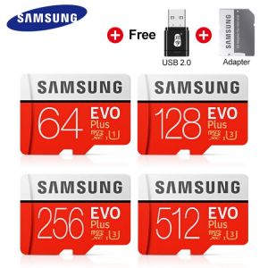 SAMSUNG EVO Micro SD 128GB 32GB 64GB 256GB 512GB U1 U3 Micro SD Card Memory Card 32 64 128 GB Flash Card SD/TF MicroSD for Phone