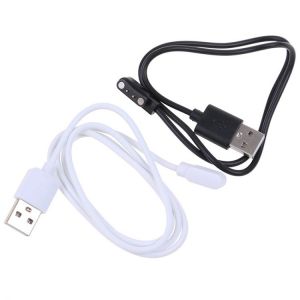 Charging Cable For Smart Watch 2PIN 4mm Magnetic Charging Cable For Smart Watch Accessories USB Watch Cable