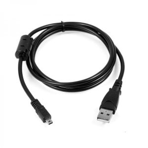USB Battery Charger +Data SYNC Cable Cord For Sony Camera Cybershot DSC W810 B/S