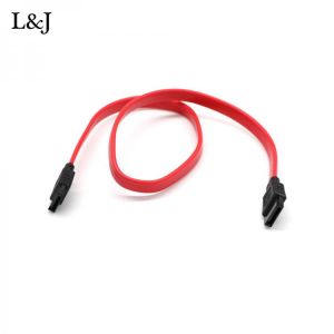 Computer Accessories SATA Cable High Quality New 45cm Serial ATA SATA 2 Cable Lead Hard Drive Data Red SATA Cable For PC