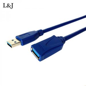 USB 3.0 A Male Plug To Female Socket 1m/3.2Ft Super Fast Extension Data Cable Cord High Quality Shielding Data Cables Brand