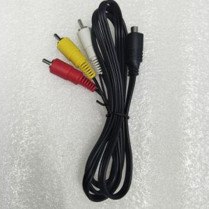 FOR Sony DCR-HC96 DCR-DVD205 DCR-PC55 DCR-SR82 VMC-15FS 10P-3RCA Camera Connected To TV Video Cable 1.2m Camera Video AV Cable