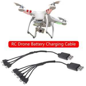 1 to 3/5 USB Charging Cable Replace Rechargeable Lipo Battery Charger for Eachine E58 L800 JY019 S168 RC Drone Quadcopter