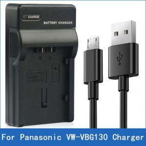 VW VBG130 VW-VBG260 Replacement Battery Charger For Panasonic AG-HMC80 VDR-D50 AG-AC7 AG-HMC40 HDC-TM20 HDC-SD100 HDC-HS300