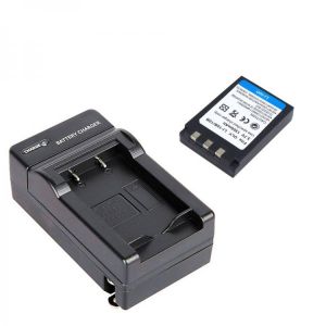 Battery +Wall Charger Li-10B Li10B Li 10B Li-12B Li12B Li 12B Rechargeable for Olympus FE-200 IR-500 X-1 X-2 X-3 C-760