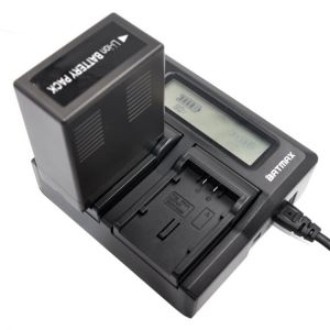 Ultra Fast LCD Dual Charger for VW-VBG130 VBG260 VBG6 Camera Digital Battery Panasonic HDC-SD10 HDC-SD20 HDC-SD7 HDC-SD9