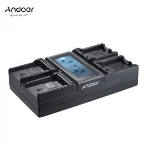 Andoer EN-EL15 NP-FW50 NPFW50 Digital Camera Battery Charger for Nikon D500 D610 D7100 D750 D800 D7200  for Sony a7 a7R etc