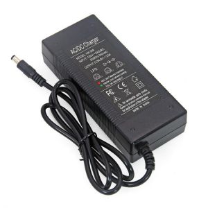 Liitokala 48V/54.6V Charger, for 48V battery pack, 2A/2000mA charging current, DC 5.5*2.1 Plug