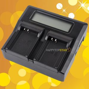 Dual Double Digital LCD Fast Quick Charger for Olympus BLN-1 Battery For EM1 EP5 OM-D E-P5 PEN-F PENF E-M5II EM5II BCN-1 BCN1