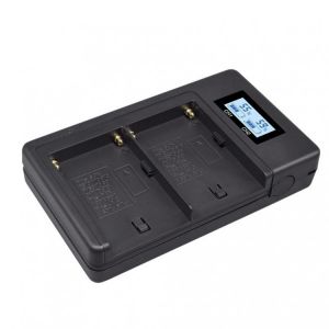 NP-F960 970 NP F970 NPF970 LCD digital battery charger for SONY F930 F950 F770 F570 CCD-RV100 NP-F550 NP-F770 NP-F750 F960 F970