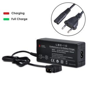 16.8V 3A D-Tap Battery Power Adapter Charger for Sony V Mount / V Lock Battery & BP-U65 BP-U68 HDW-800P PDW-850 DSR-650P Camer