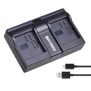 Dual USB Arlo Battery Charger Station Dual Rechargeable Batteries Charging Station Replacement for Arlo Pro/Pro 2/Go Camera