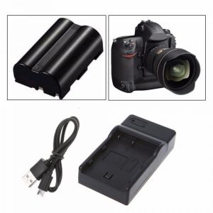 OOTDTY Battery Charger For Nikon EN-EL3E EN-EL3 D100/100SLR/D50/D70/D70S/D200/D80/D90