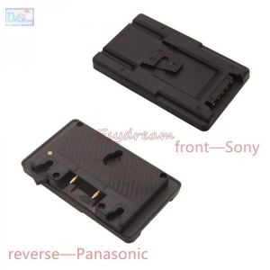 New Gold Mount To V Mount Battery Adapter Plate Converter With D-tap Port