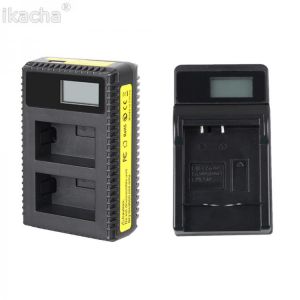 LP-E17 LP E17 LPE17 LCD Dual Camera Charger Battery for Canon EOS Rebel T6i 750D T6s 760D M3 8000D Kiss X8i LC-E17 LC E17C