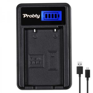 PROBTY EN-EL5 ENEL5 EN EL5 LCD USB Camera Charger for Nikon Coolpix P80 P100 P500 P510 P5000 P5100 3700 4200 5200 7900 battery