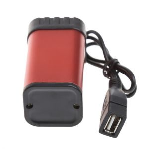Waterproof 5V USB Portable 4X AA Battery Charger Holder Kit Power Bank Case Box