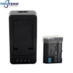 Suitable for Nikon D7000 7100 7200 D600 610 810 D850 battery EN-EL15 seat charger ENEL15 EN EL15 Quick Charger