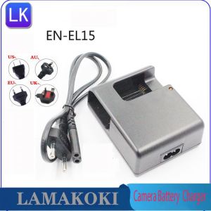 EN-EL15 Camera Battery  Charger for Nikon Z6 D850 D600 D610 D600E D800 D800E D810 D7500 D7100 d750 v1 MH 25