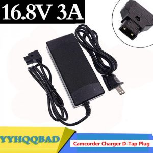 16.8V 3A D-Tap Battery Charger for Sony Camcorder V Mount / V Lock Battery Pack Camera Battery Camcorder Power Adapter dtap Plug