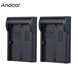 Andoer 2pcs DMW-BLF19E Battery Plate for Neweer Andoer Dual/Four Channel Battery Charger for Nikon Sony Canon