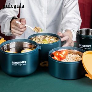 1-3Layer Stainless Steel Lunch Box Leak-Proof Portable Insulated Student School Multi-layer Bento Box Food Container Storage Box
