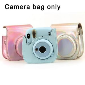 Photography Camera Bag For Polaroid Mini11PU Leather Camera Bag With Strap Fit Bag