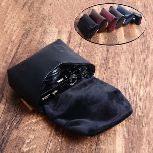 Portable PU Leather Compact Digital Camera Bag Case for Fujifilm Fuji X100V X100F X100T X100S XF10 X70 cameras pouch shell