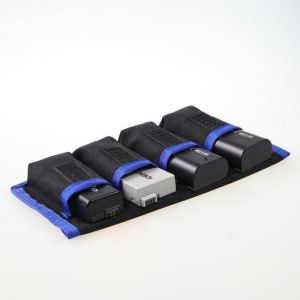 Meking Lithium Battery Storage Pockets Pouch Waterproof Nylon Bag for Canon LP-E6 LP-E8 Sony NP-FW50 EN-EL14 EN-EL15 4