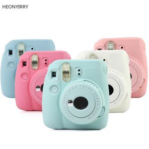 Soft Silicone Camera Bag Jelly Case Skin Cover For Fujifilm Instax Mini 8/8+/9 Waterproof case for Instax Camera