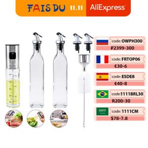 Spray Bottle For Oil Kitchen Oil Sprayer For BBQ Salad Dispenser Cooking  Oil Vinegar Container Tools Accessories