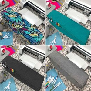 Durable Dust Protective Cover Dustproof Case Sleeve Shell for Cricut Maker Explore Air 2 Machine Kit with Wide Elastic Band