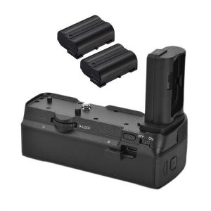 MB-N10 Battery Grip + 2PCS EN-EL15 Battery for Nikon Z5 Z6 Z7 Z6II Z7II Z62 Z72 DSLR Camera.