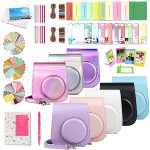 For New Fujifilm Instax Mini 11 Instant Camera Mini Case Protective Bag +  Accessories Kits + Photo Album + Frames + Stickers