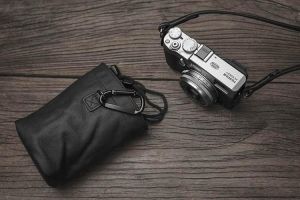 Black Genuine Leather Camera Protector Case Soft Bag Pouch  for Leica M9 M8 Fujifilm X-T1 X-PRO X-E2 X-T10 /Sony A6000 A7 A7II