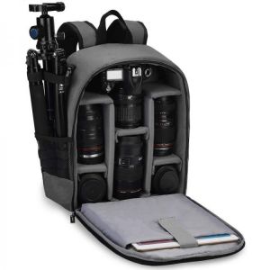Mirrorless SLR DSLR Camera Backpack Photo Bag Outdoor Waterproof Scratch-proof for Canon Nikon Sony Panasonic Fujifilm Olympus