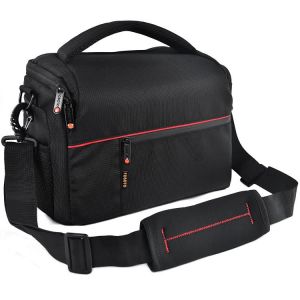 Fusitu DSLR Camera Bag Digital Waterproof Nylon Shoulder Bag For Camera Lens Canon M50 600D 60D 80D Sony A6000 A7 III Nikon Z50
